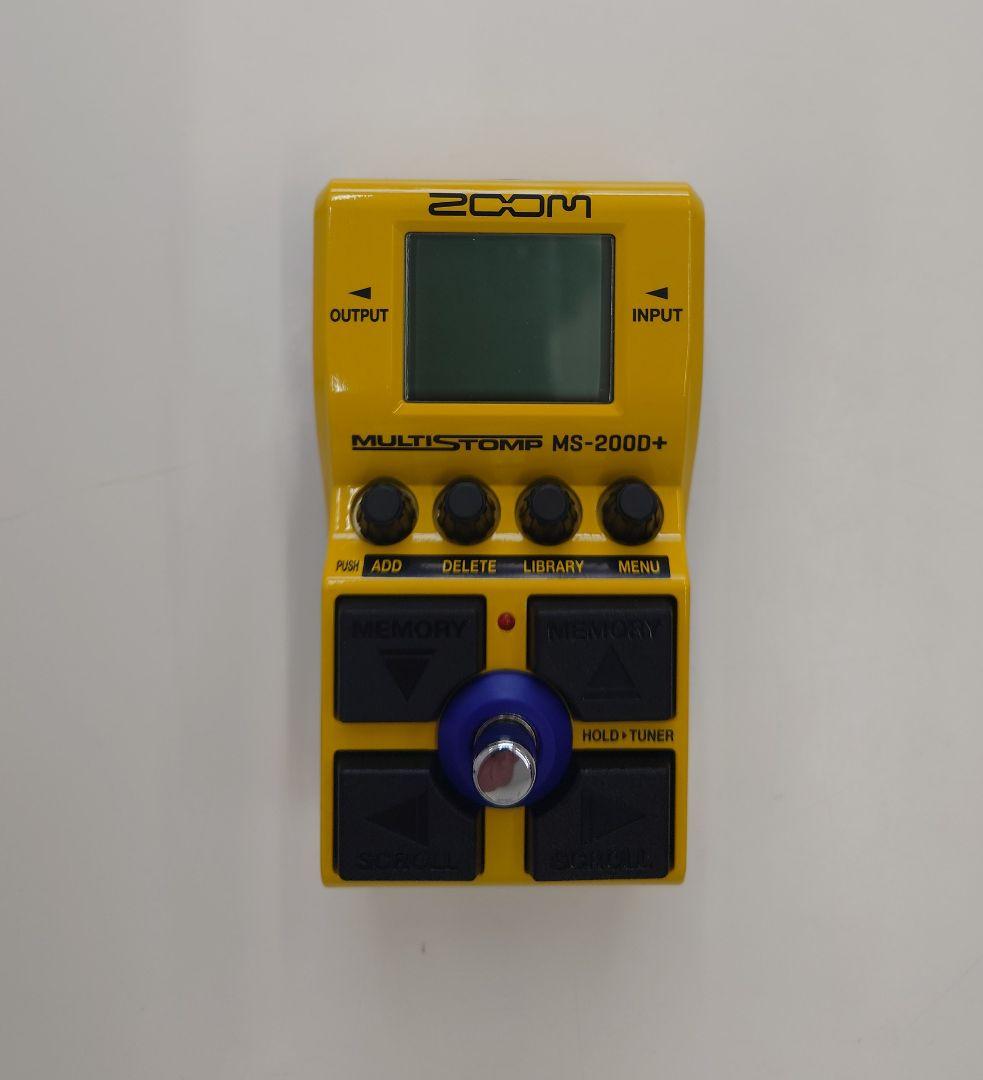 ZOOM MS-200D+ MULTISTOMPファームウェア最新