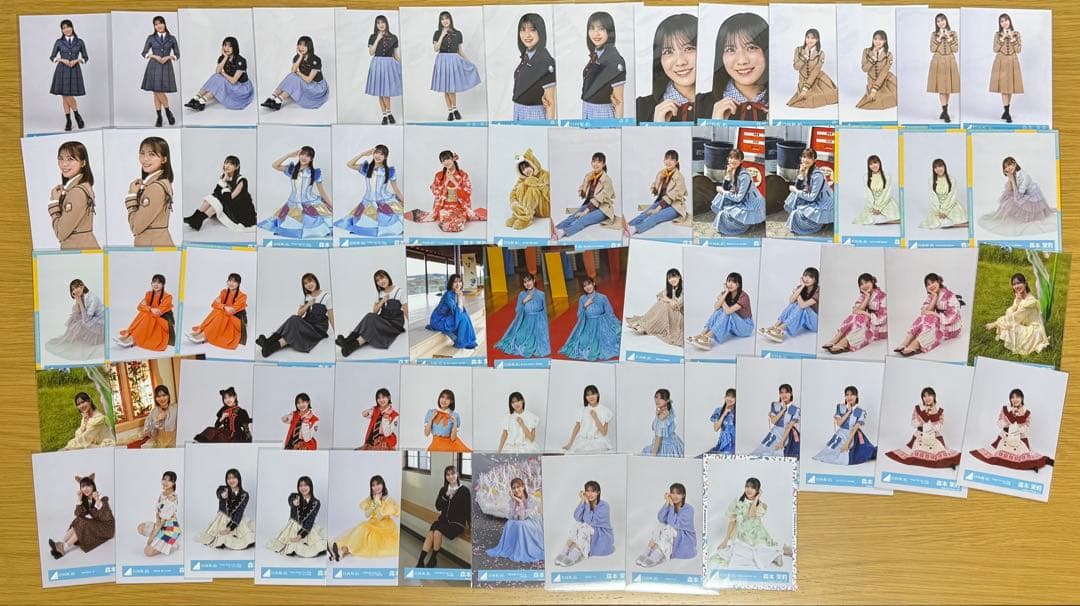 ツ*サ様 日向坂46 森本茉莉　生写真　約700枚　まとめ売り