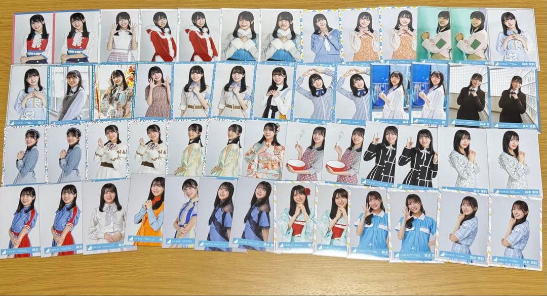ツ*サ様 日向坂46 森本茉莉　生写真　約700枚　まとめ売り