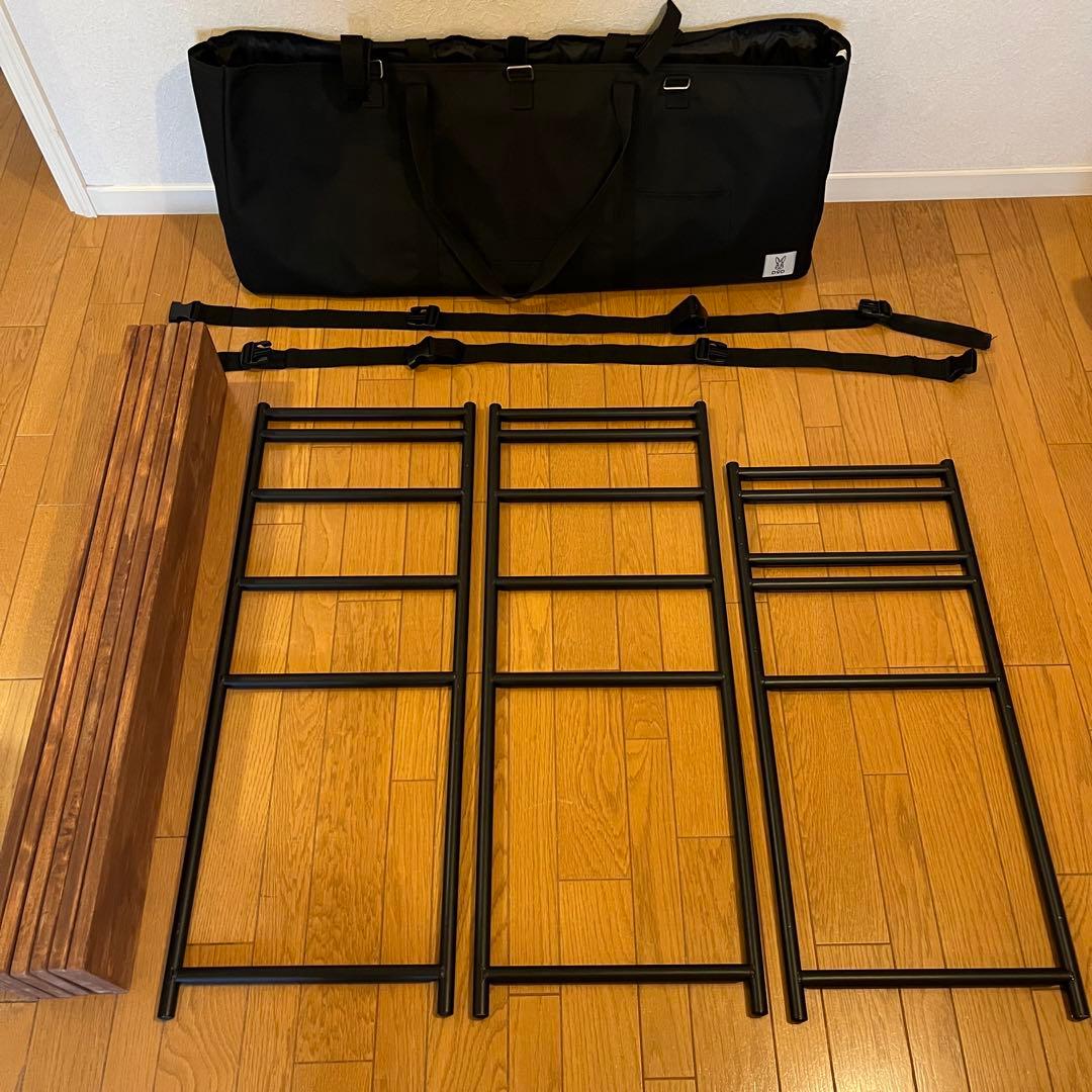 DOD テキーラキッチンレッグ テキーラバッグ ワンバイ木材天板セット