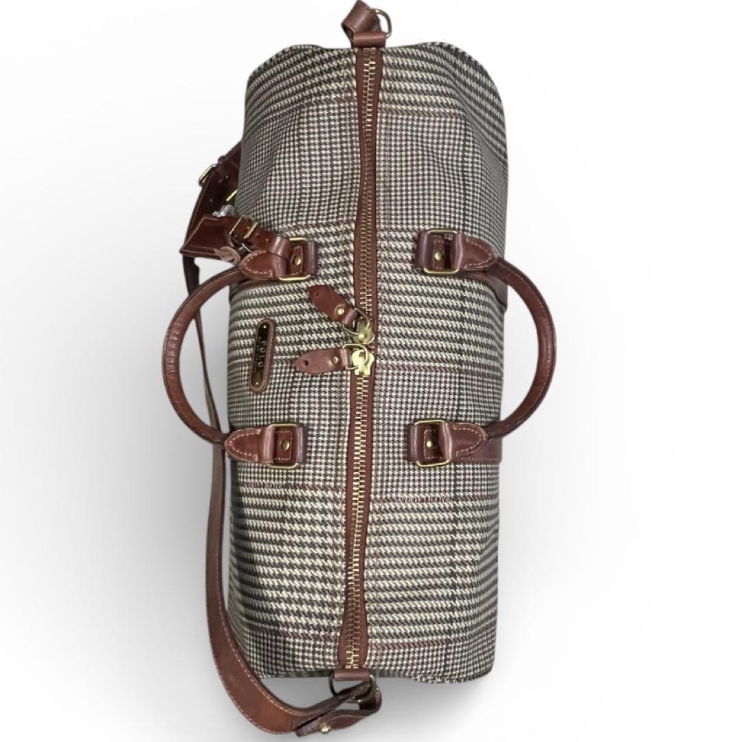 極美品 POLO Ralph Lauren ボストンバッグ ショルダー旅行 鍵付