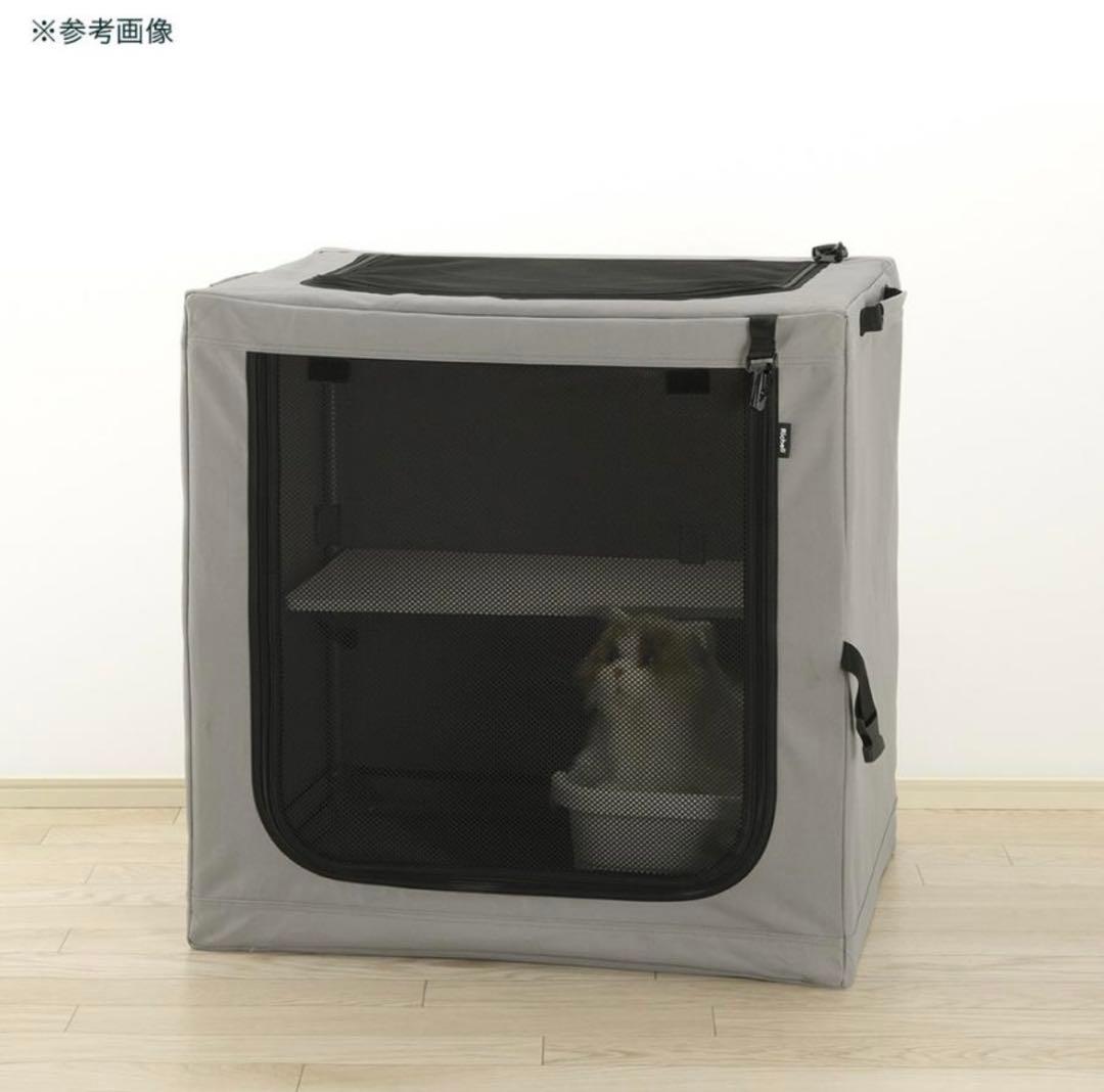 たためるキャットケージ　２段