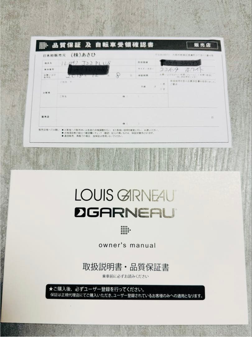 【直接渡し】LOUIS GARNEAU （J22PLUS）22インチ子供用自転車