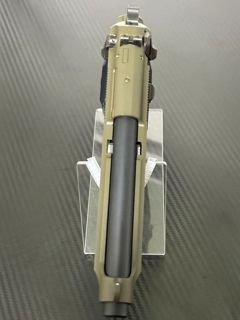 ウエスタンアームズ　ベレッタM9A1　OD　ガスガン