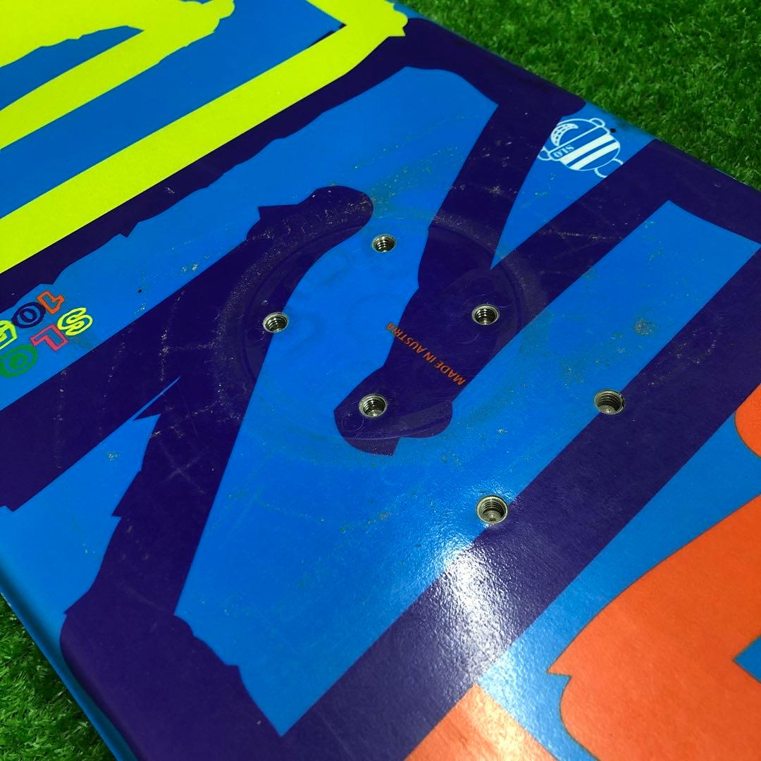 宝-646 子供用スノーボードセット 板105cm ビンディング新品 ワックス有