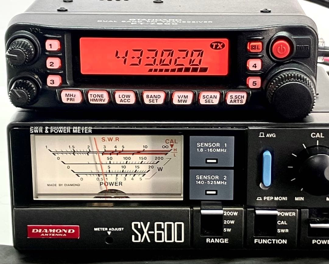 ヤエスFT-7900 20w/20wアマチュア無線機