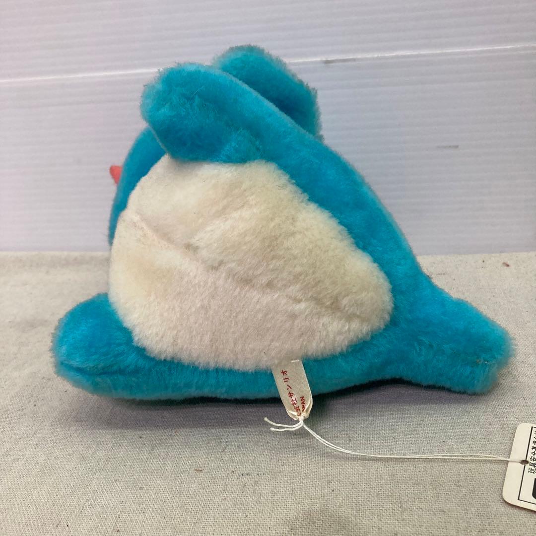 【激レア★タグ付き】サンリオ　SANRIO　恐竜　ぬいぐるみ　1984年製　希少