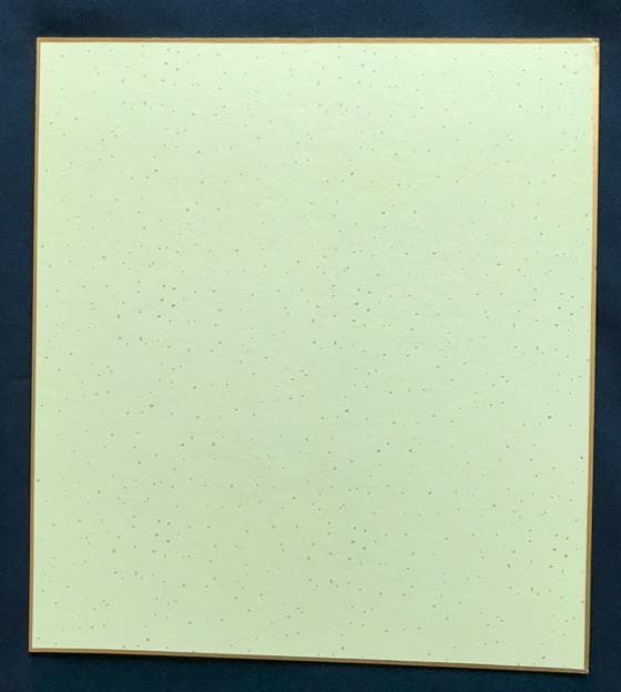 ☆ZARD 坂井泉水　直筆「色紙」