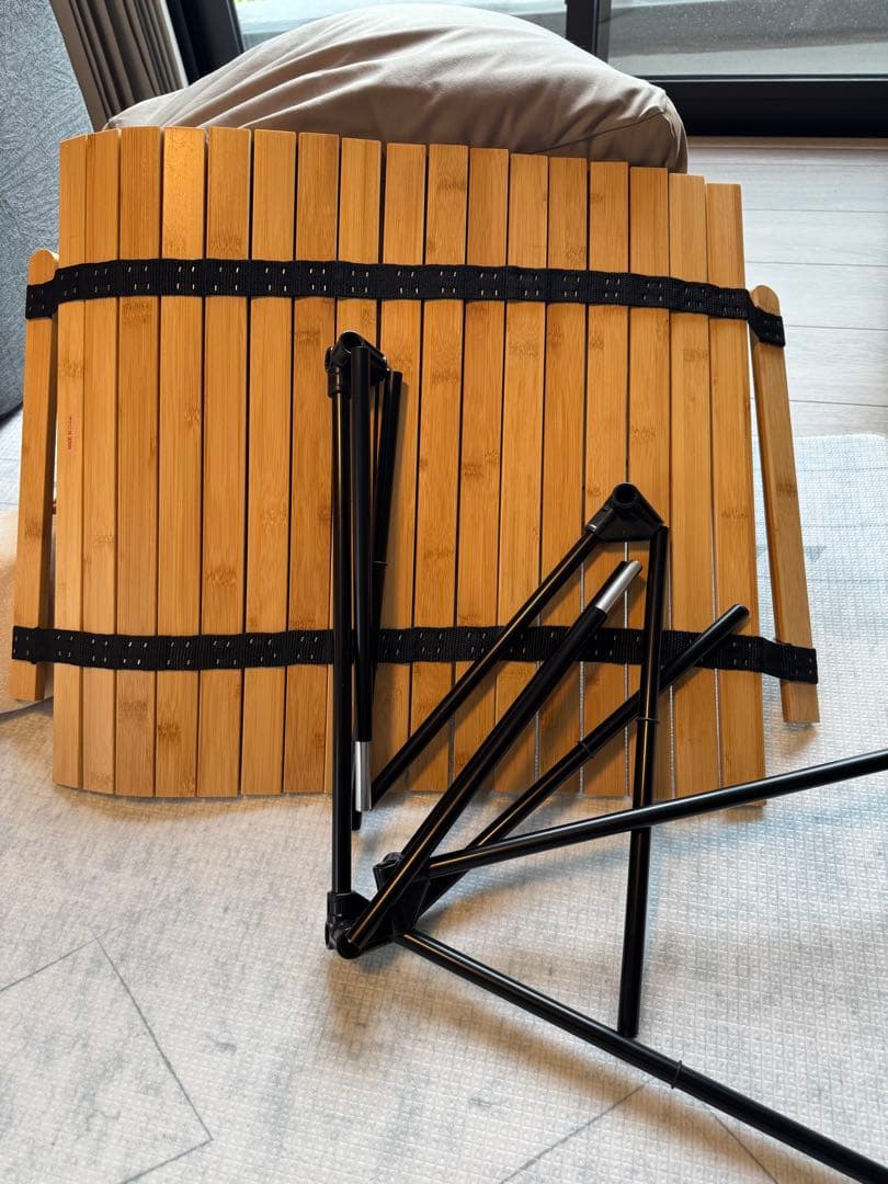 MINIMAL WORKS モカロールテーブル バンブー