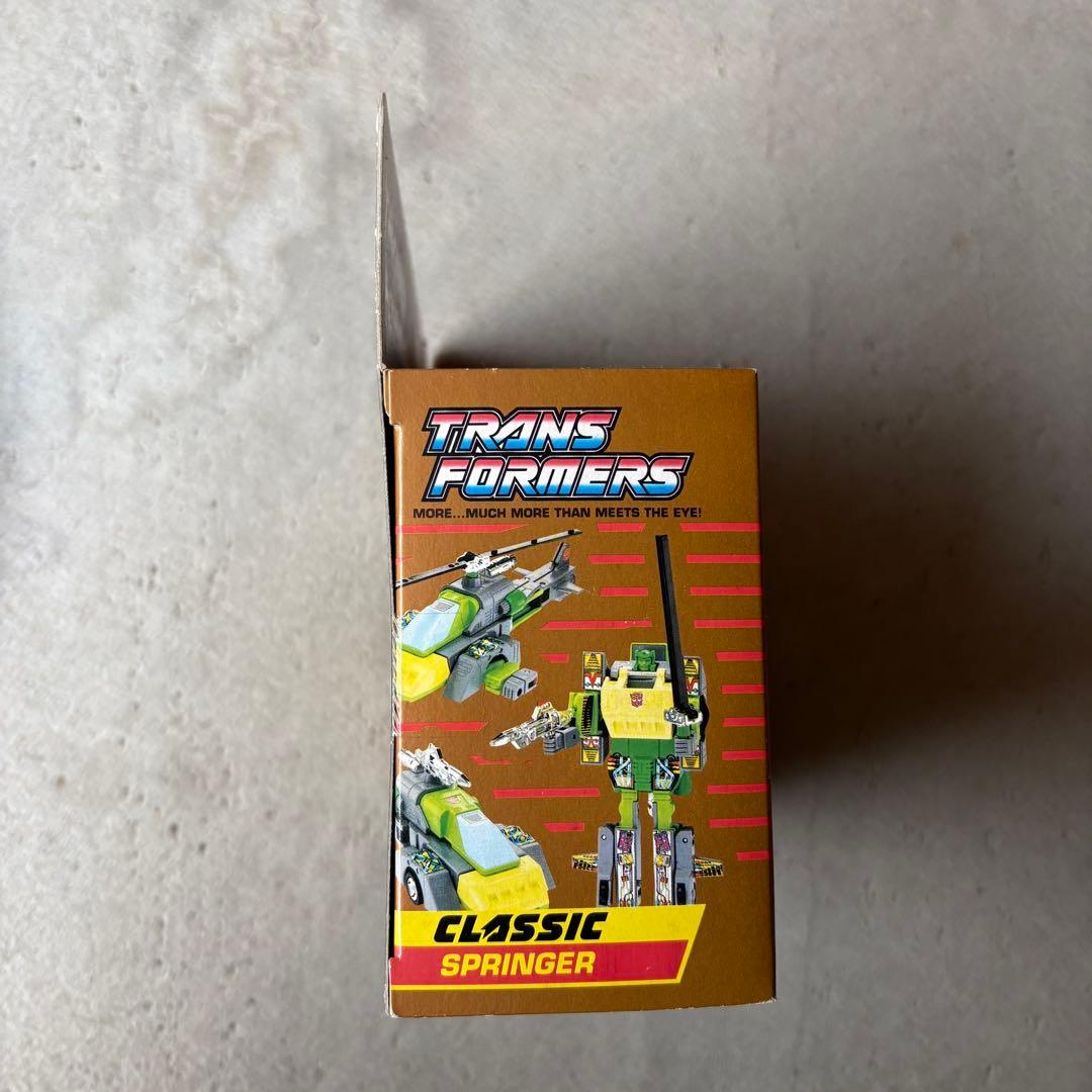 レア TRANSFORMERS CLASSIC SPRINGER G1 箱付き