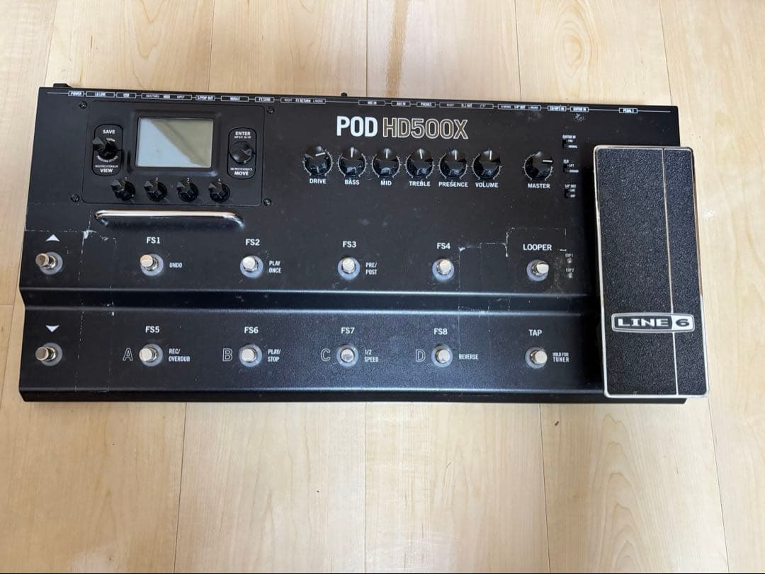Line 6 POD HD500X ギターエフェクター【ジャンク】