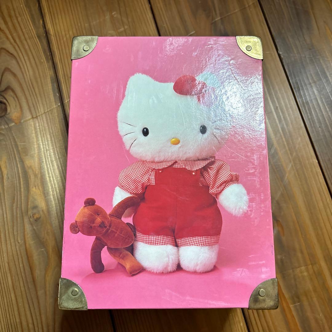 【未開封(ぬいぐるみのみ)】ハローキティ　ぬいぐるみ　箱付き