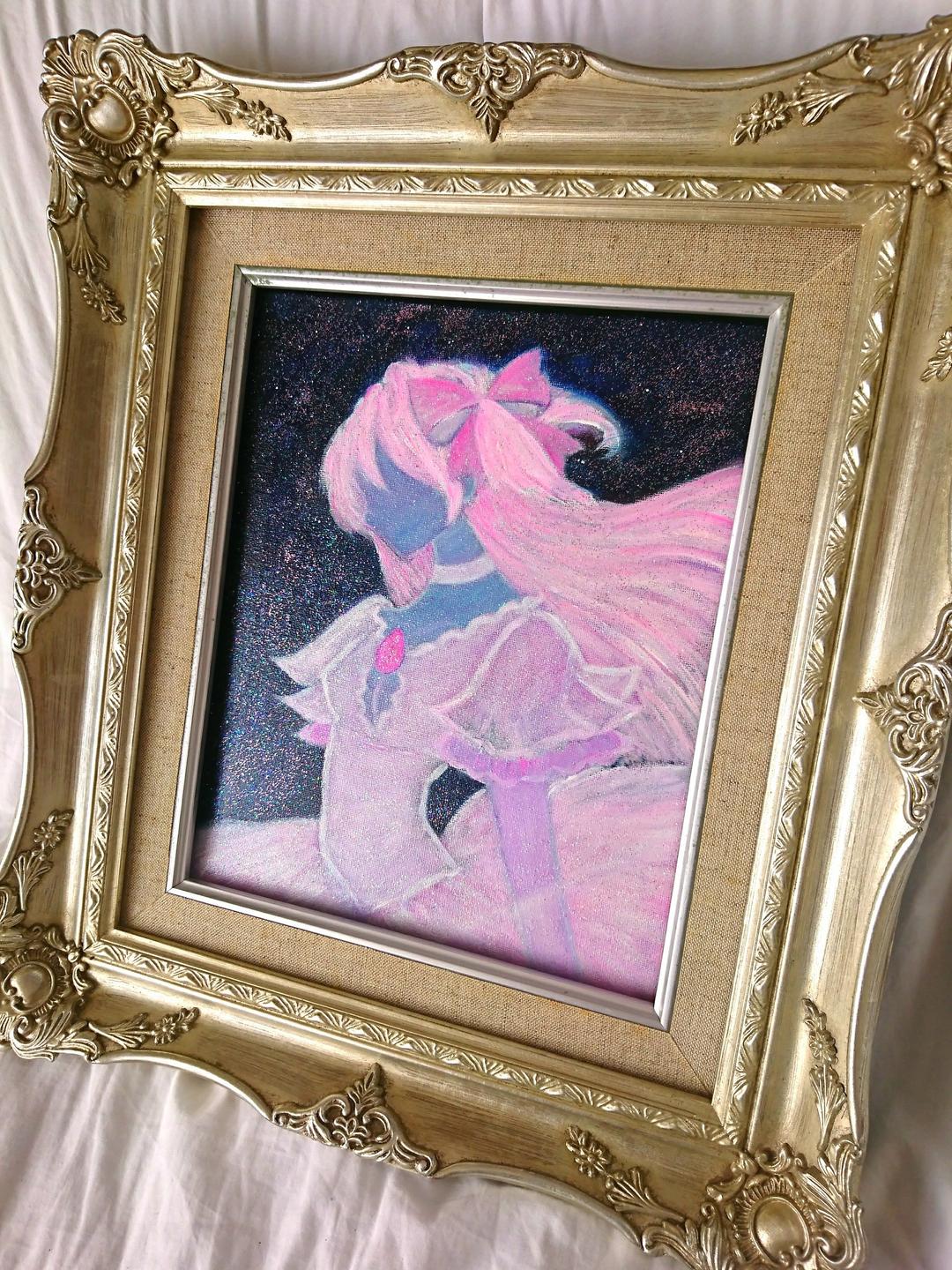 油絵 絵画 原画  『円環の理』 アルティメットまどか