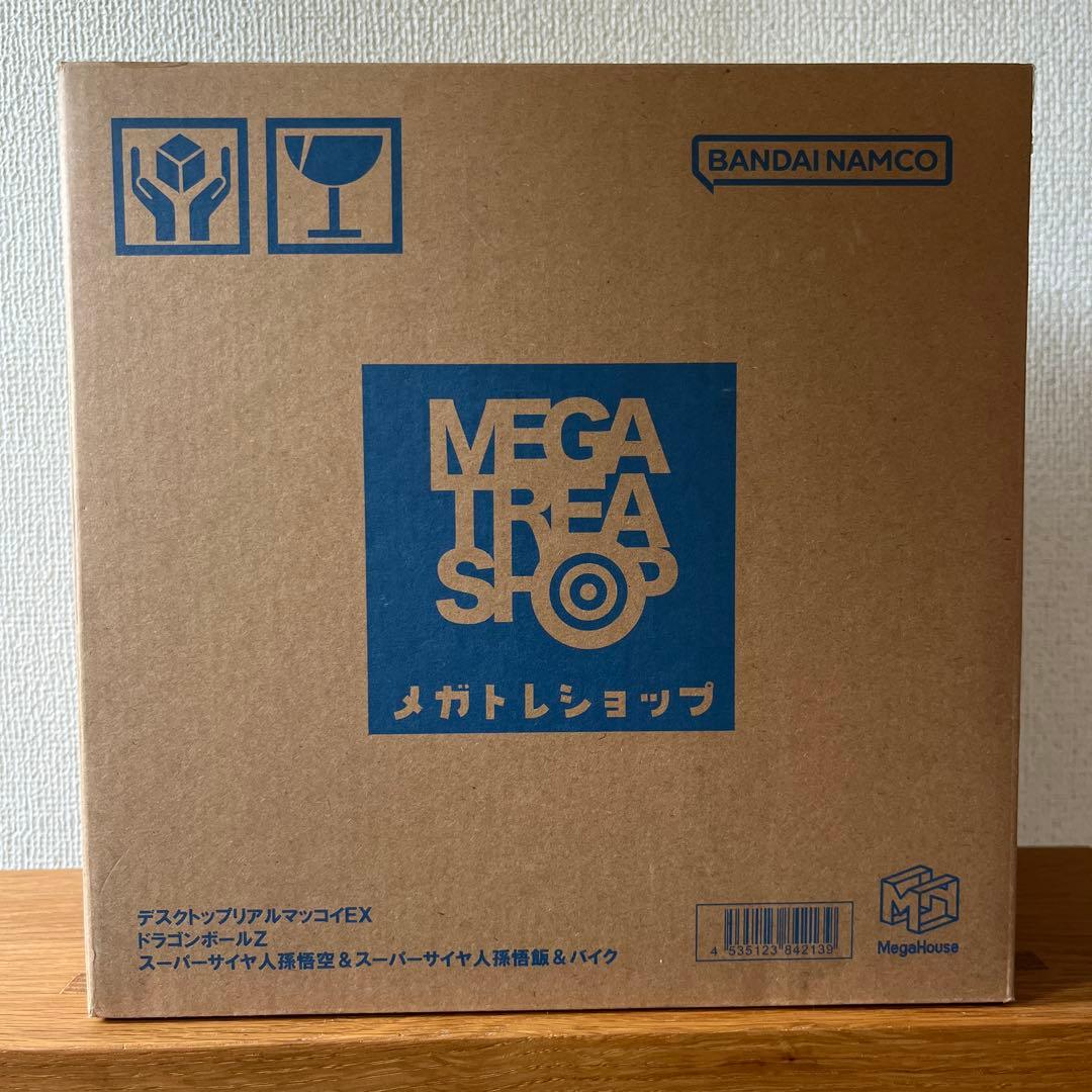 デスクトップリアルマッコイEX ドラゴンボールZ 孫悟空 孫悟飯 バイク