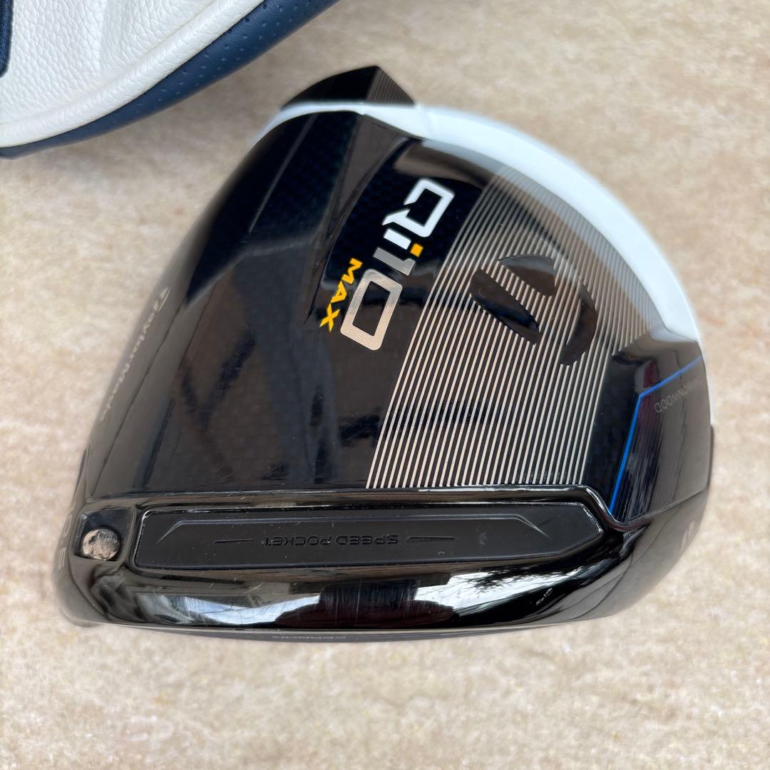 テーラーメイド　Qi10MAXライトドライバー10.5ヘッドのみ　美品