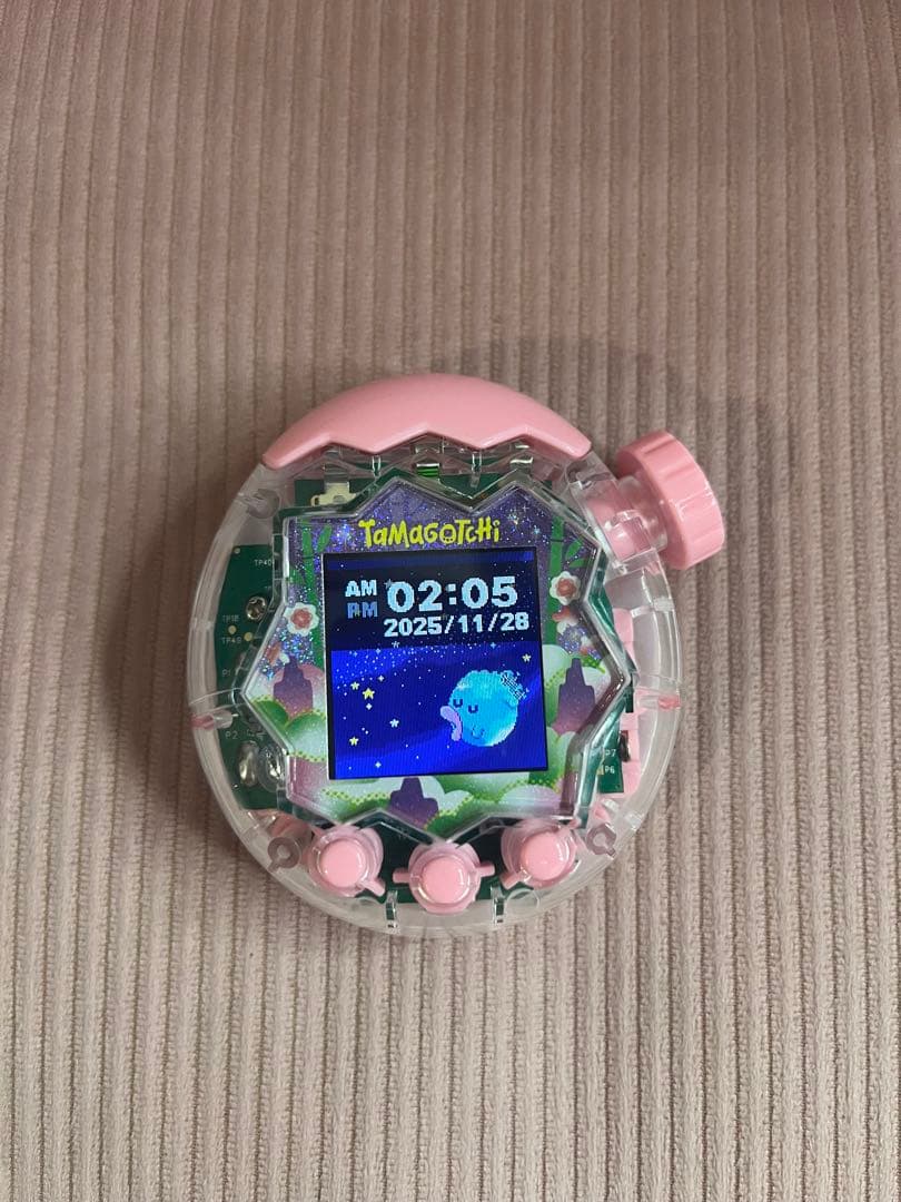 【新品同様】たまごっちパラダイス パープルスカイ カスタム 本体 クリスマス