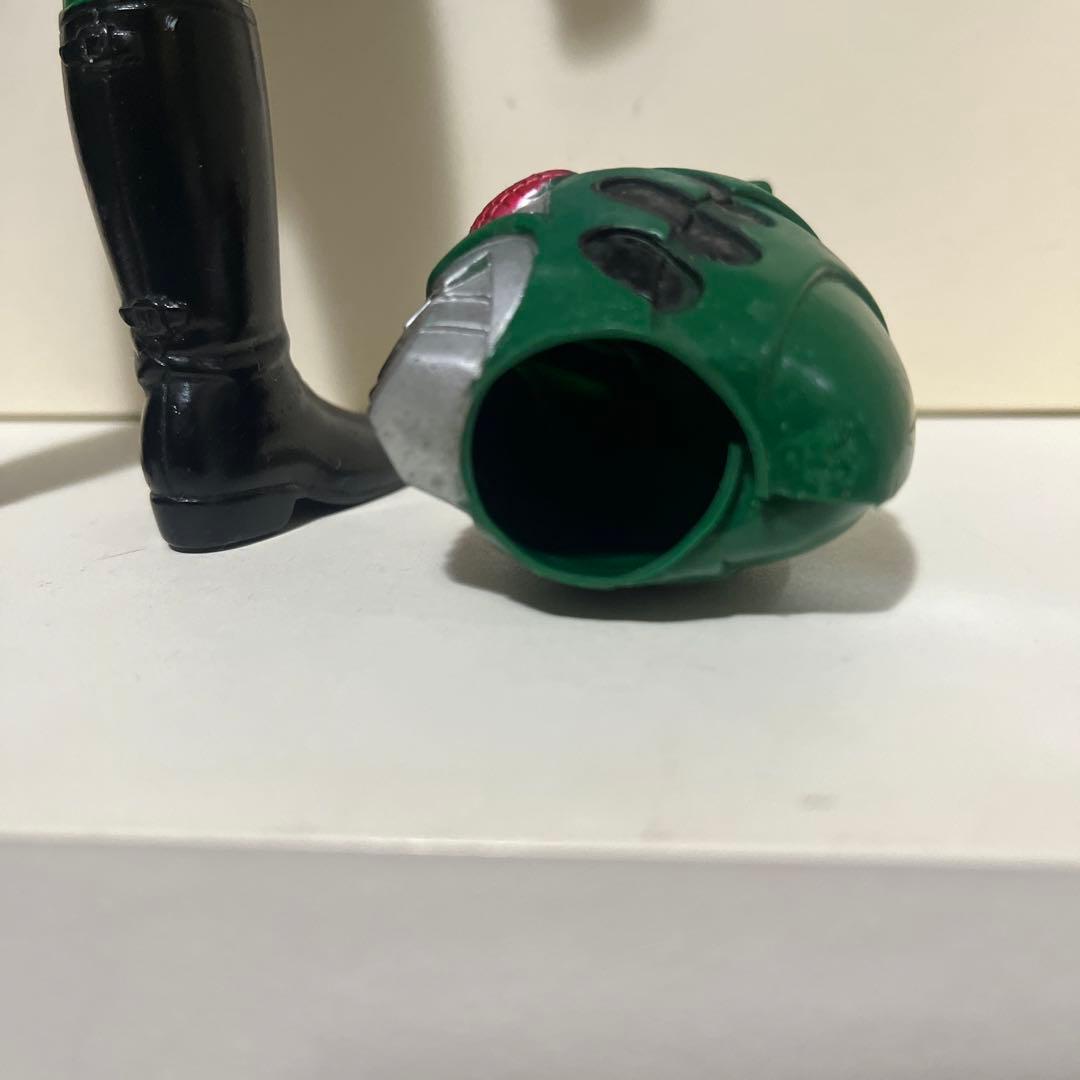 ポピー製 スカイライダー 面取れ 面替え ソフビ フィギュア