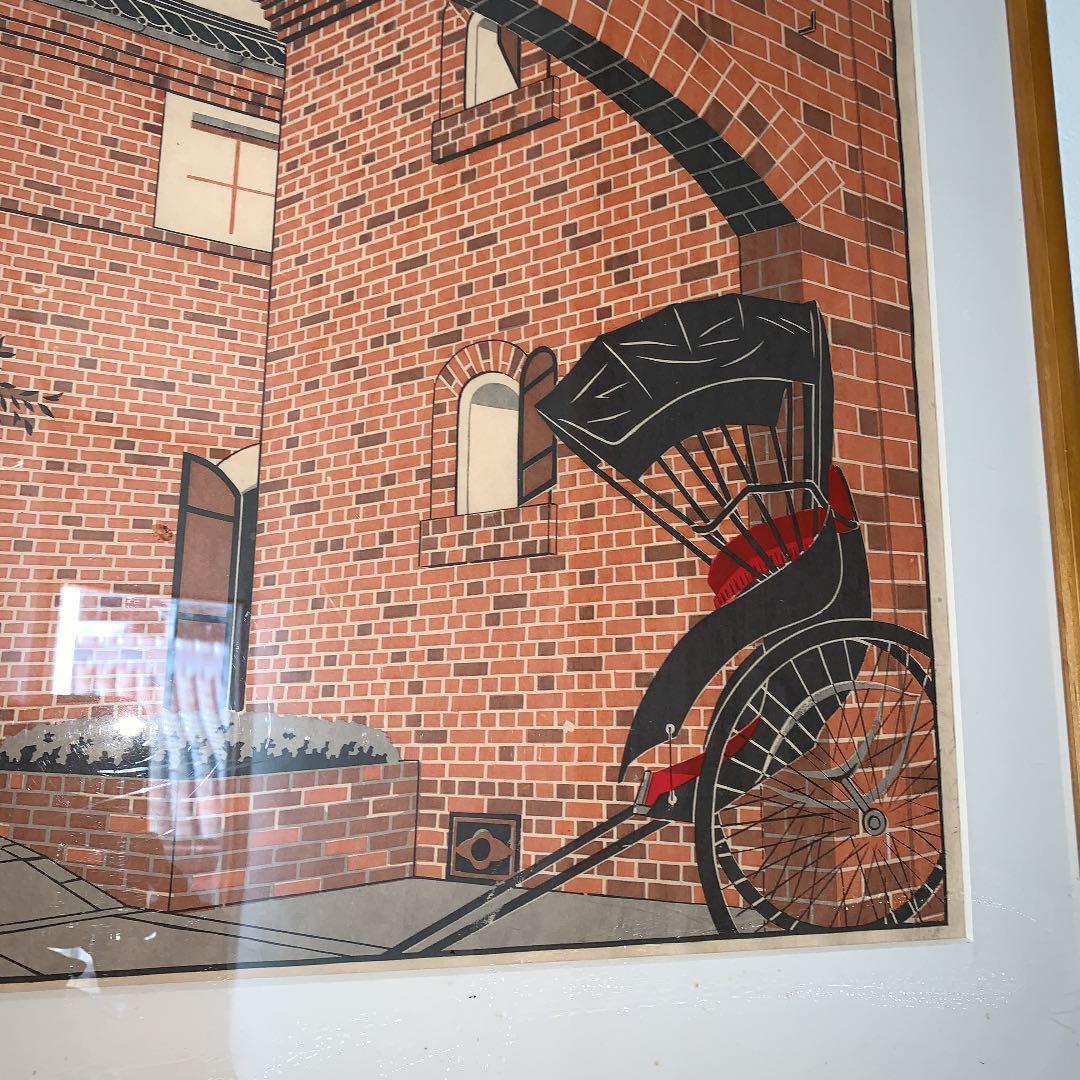 大洲赤煉瓦館の版画