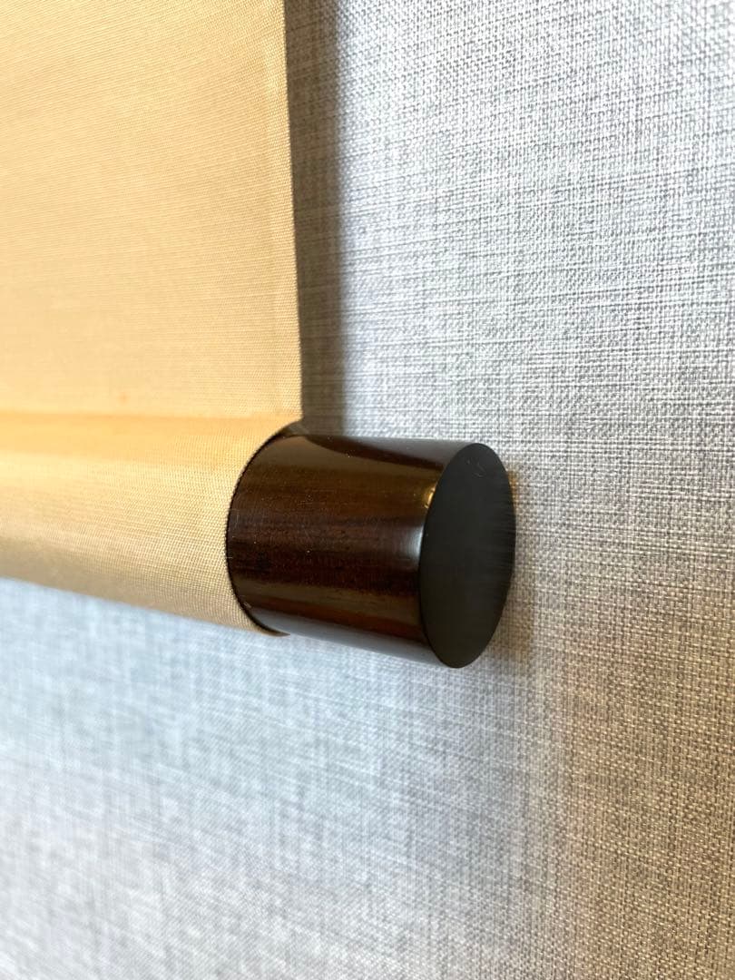 葛飾北斎 「白梅図」印刷工芸 掛軸 掛け軸 絵画 茶掛 春 絵画 日本画 アート