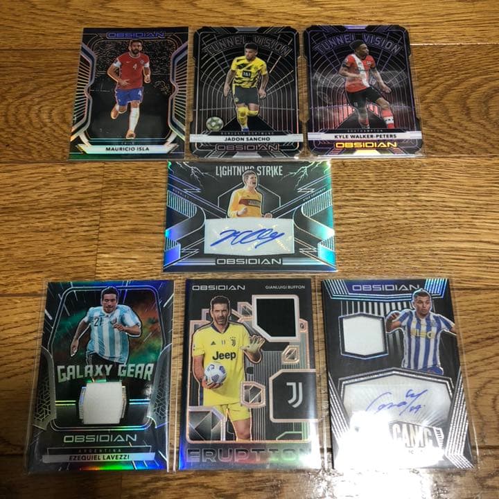 2020-21 PANINI obsidian soccer 1BOX7枚セット