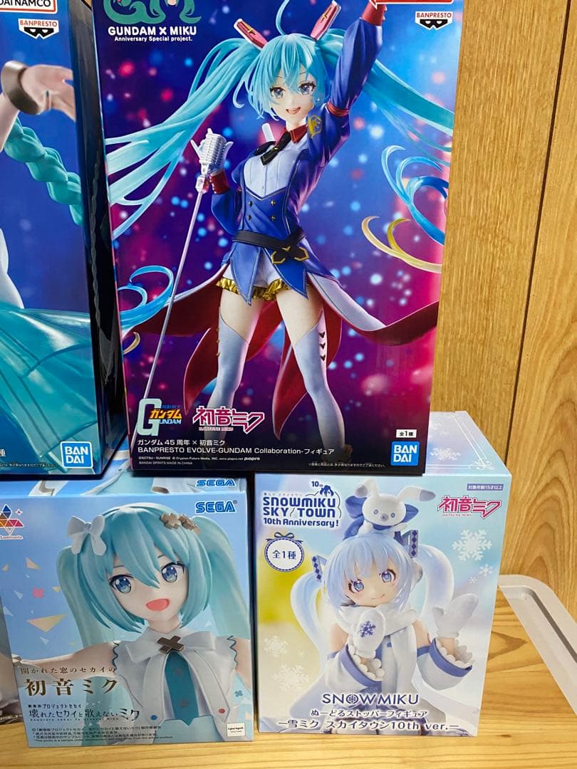 初音ミク フィギュアセット バンダイ