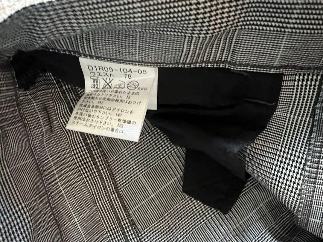 バーバリー チェック柄パンツ 76サイズ