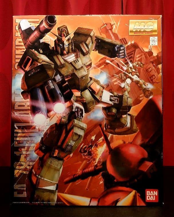 ＭＧ 1/100 FA-78-1 フルアーマーガンダム 赤バン