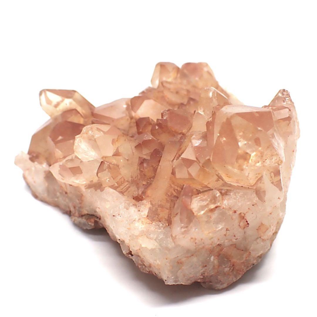 【ブラジル/ミナスジェライス産】タンジェリンクォーツクラスター