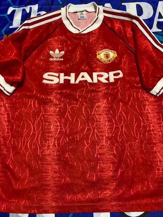 マンチェスター・ユナイテッド　ユニフォーム　アディダス　レア物