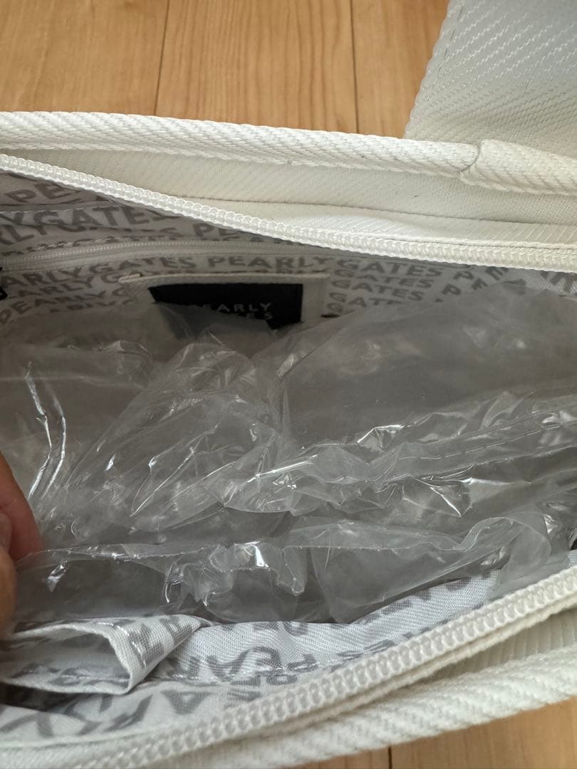 PEARLY GATES ホワイト　ゴルフ　カートバッグ