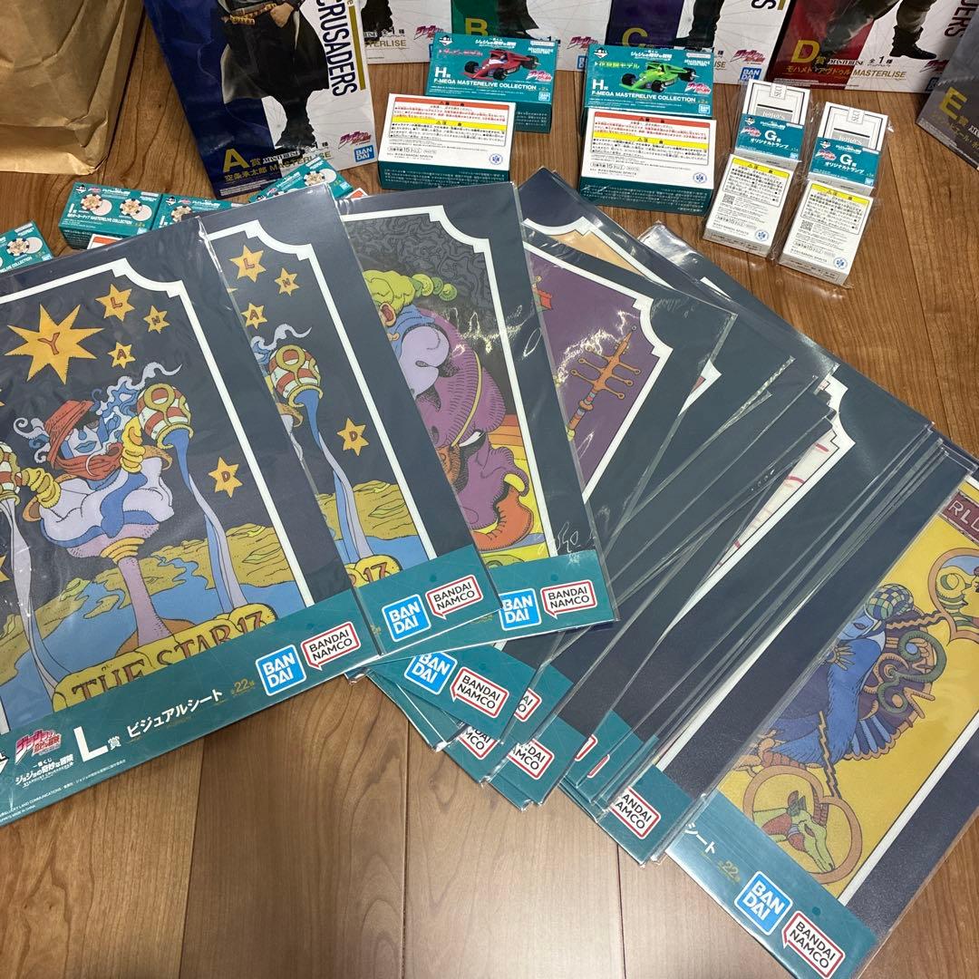 ジョジョ　一番くじ　3部　セミコンプ　フィギュア　コンプ　ラバーズ以外コンプ