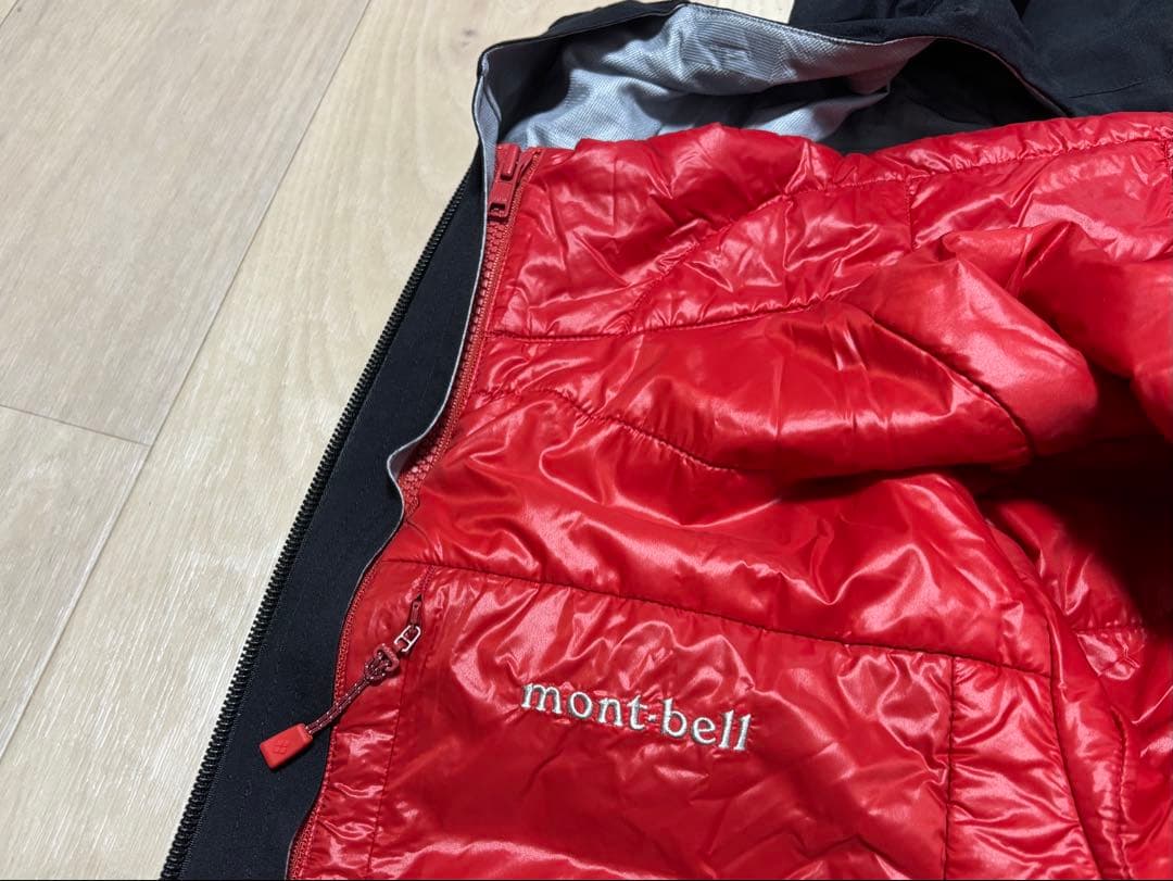 mont-bell 3in1 フォールライン パーカ ブラック Sサイズ