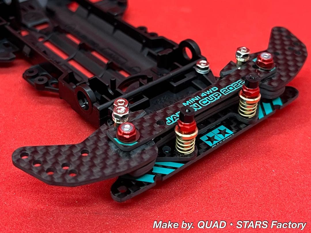 【ミニ四駆・VZ用】2軸ATピボット＋1軸リヤアンカー＋リヤスキッド　2022