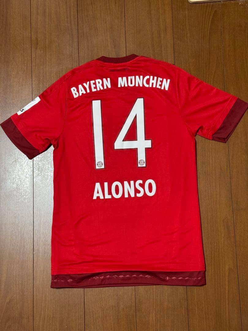 バイエルンミュンヘン(H) ユニフォーム　シャビアロンソ2015/2016