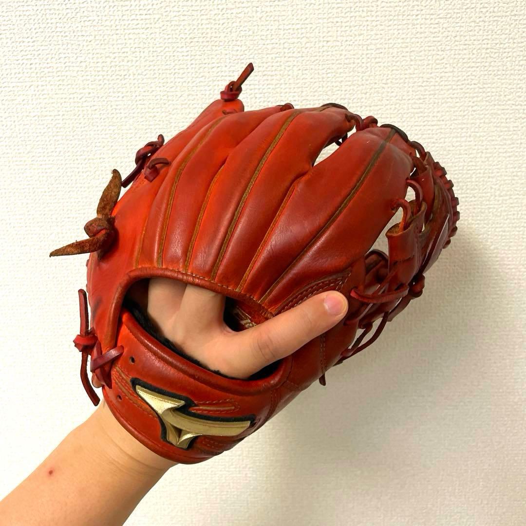 099 ミズノ グローバルエリート 坂本モデル 軟式 少年 内野手用グローブ