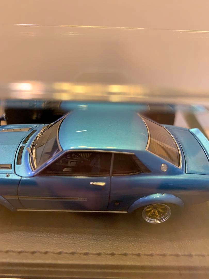 イグニッションモデル　1/43 セリカ 1600GTV TA22 ブルー