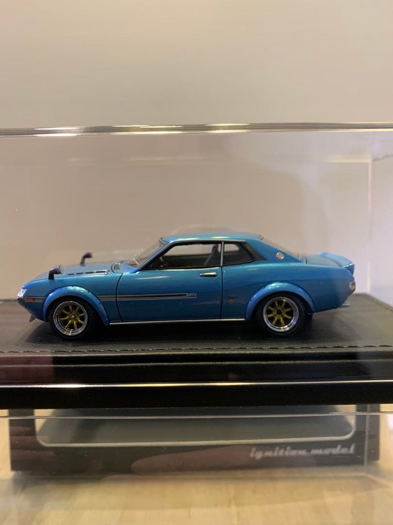 イグニッションモデル　1/43 セリカ 1600GTV TA22 ブルー