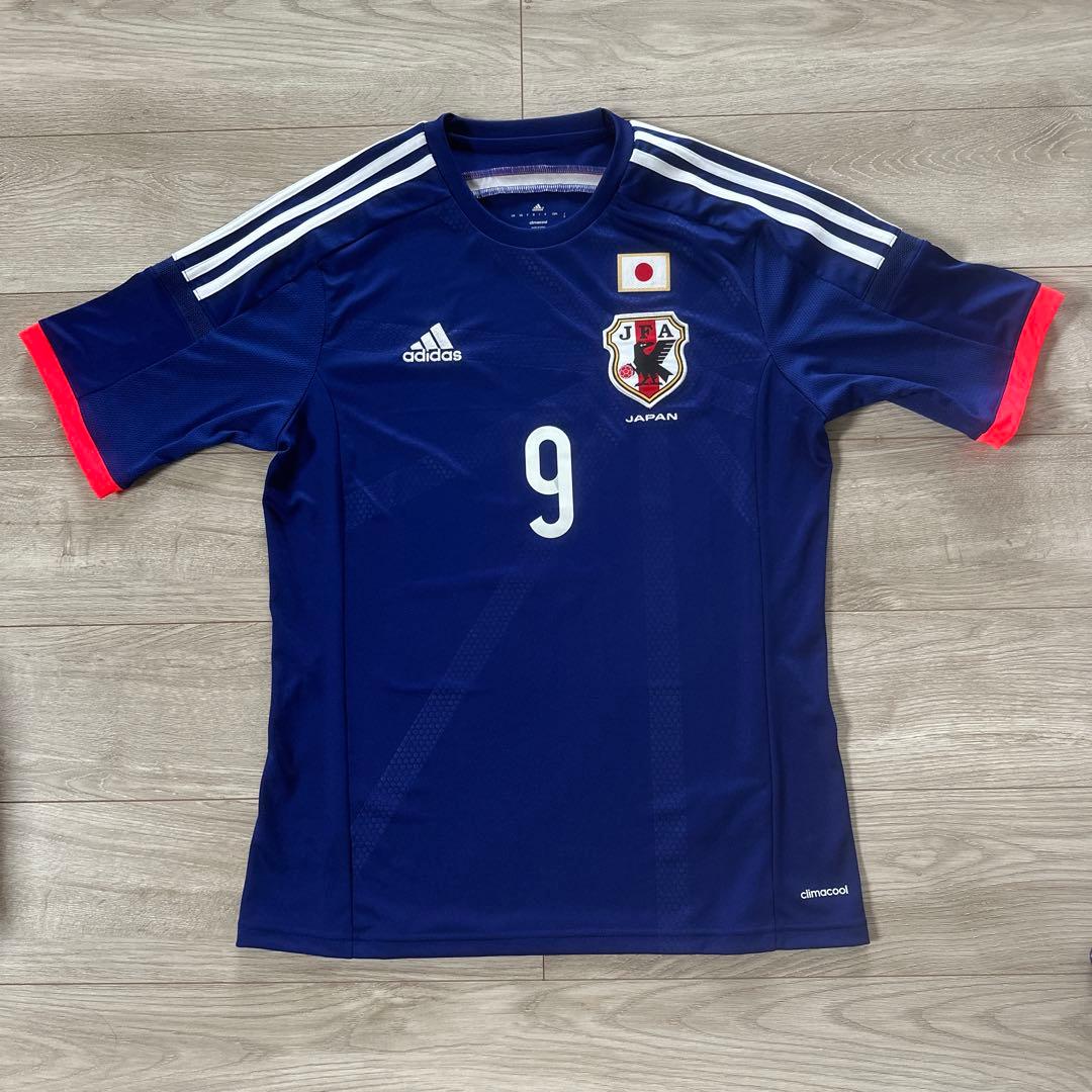 adidas サッカー日本代表　レプリカ　ユニフォーム　L 岡崎慎司