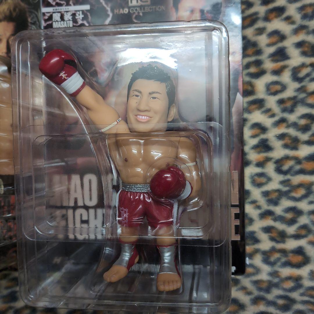 K-1 ボクシングフィギュア 武蔵　魔裟斗　ＨＡＯ ＣＯＬＬＥＣＴＩＯＮセット