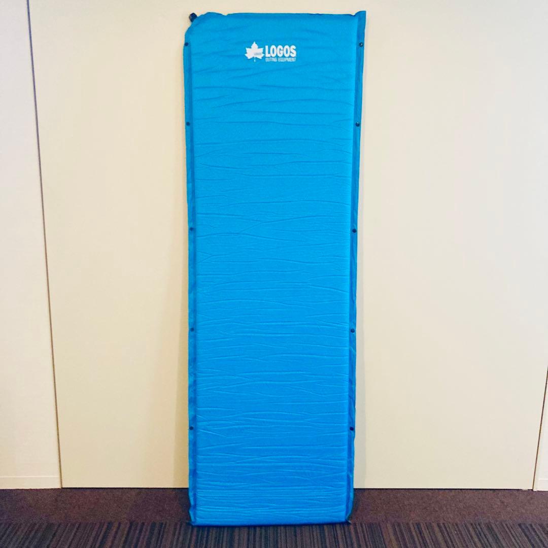 [美品]LOGOS インフレーターマット ソロ 3セット補修キット付き連結可能