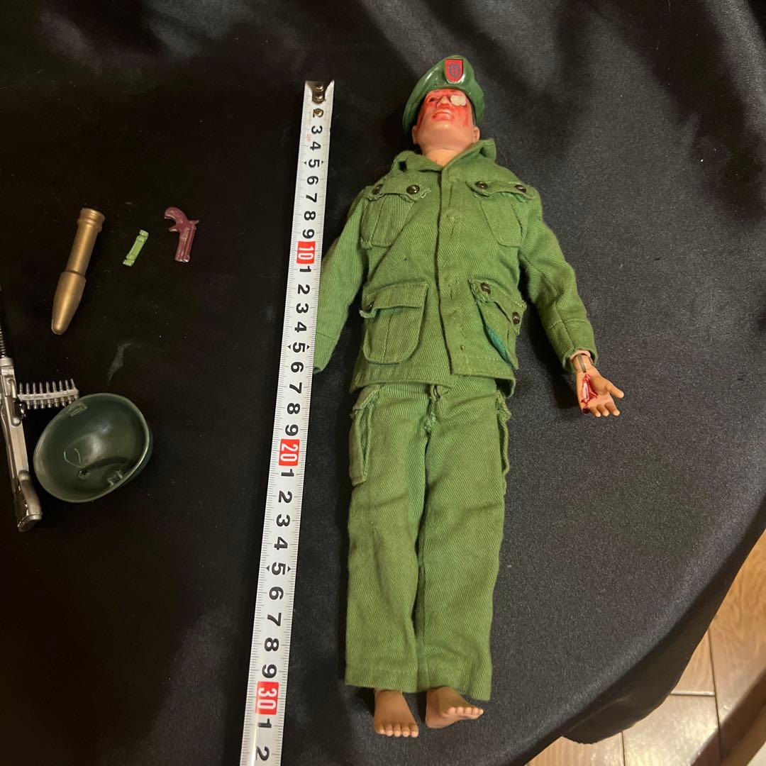 GIジョー　フィギュア　昭和レトロ　当時物　グリーンベレー帽