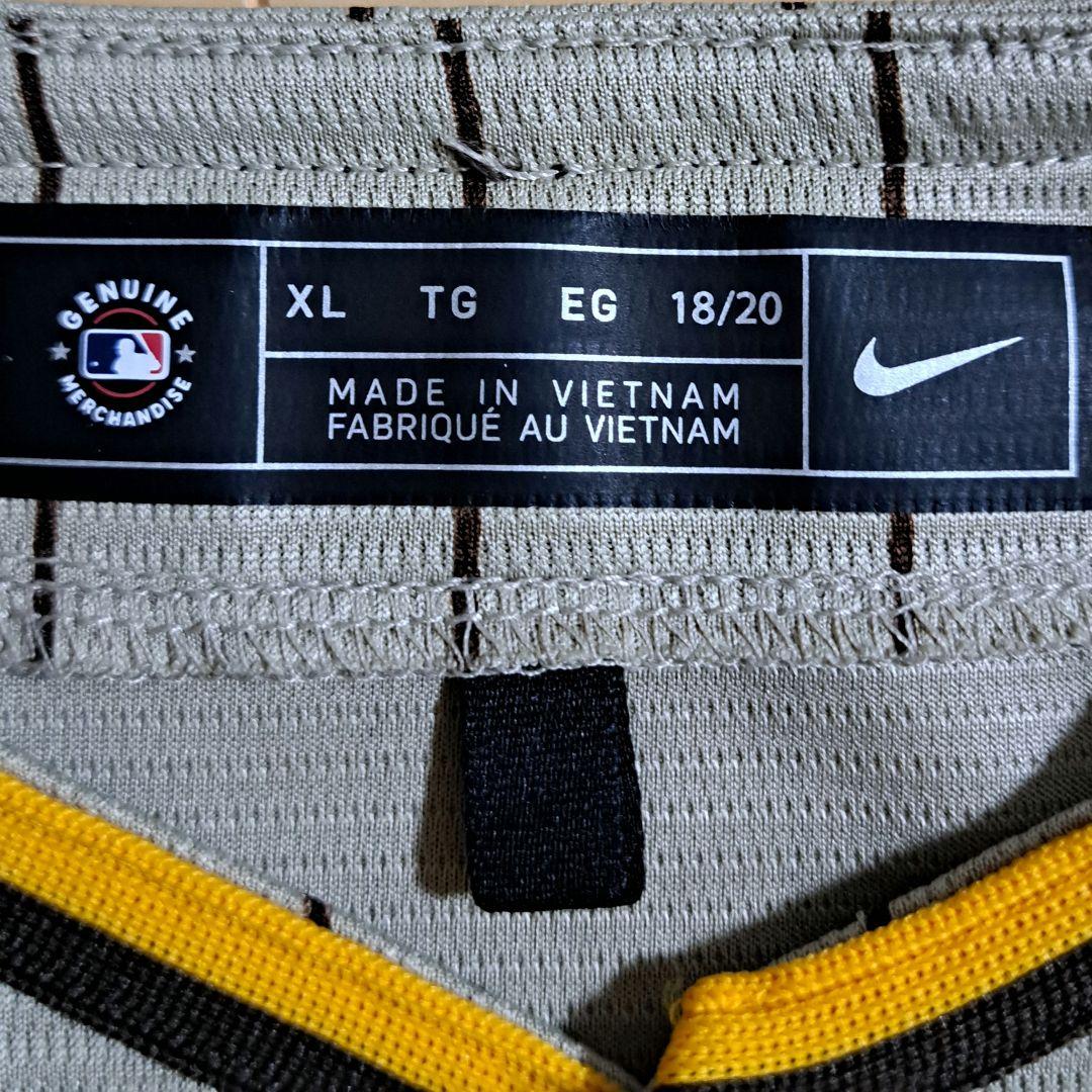 パドレス マチャド ユニフォーム NIKE 背番号13 ストライプ ボーイズXL