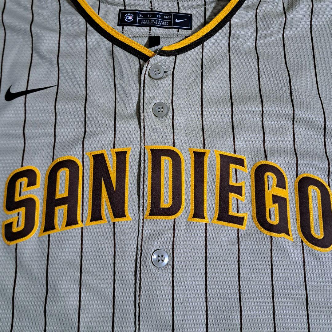 パドレス マチャド ユニフォーム NIKE 背番号13 ストライプ ボーイズXL