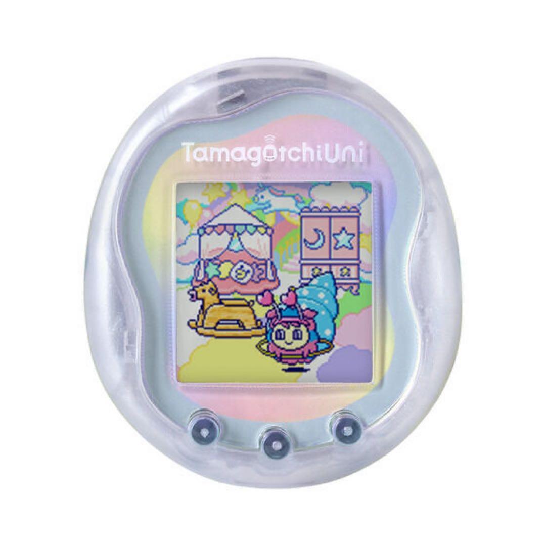 【新品未開封】 Tamagotchi Uni Aurora Pink White