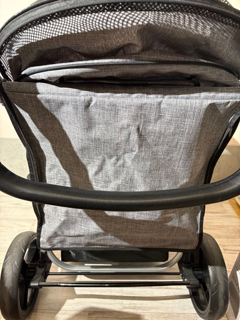 グレー メッシュ ペットカート　大型　30キロ