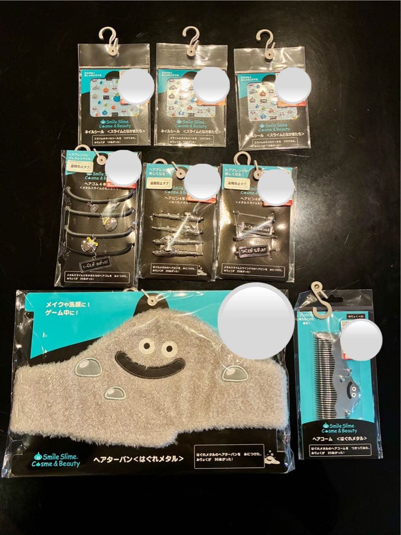 ドラゴンクエスト　Smile slime しまむら　ネイルシール　ヘアコーム