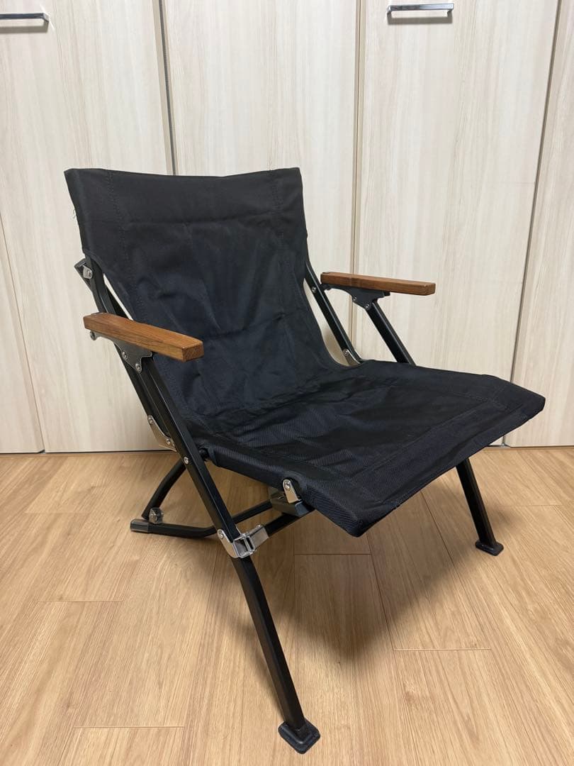 スノーピーク　ローチェアショートブラック１脚