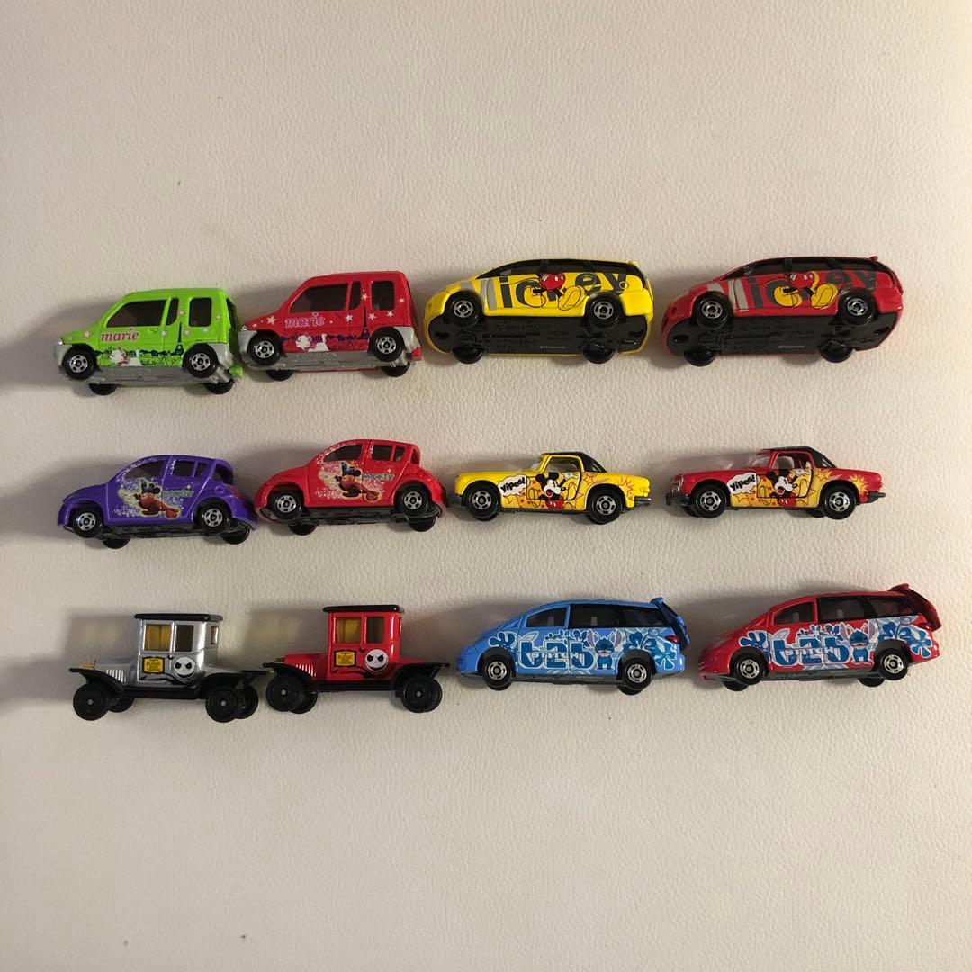 ディズニートミカコレクションDカプセル　Red Selection 12台