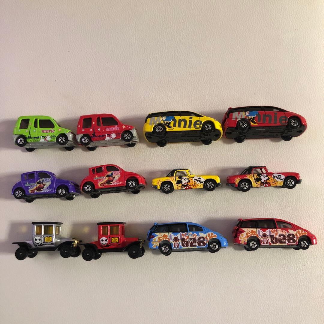 ディズニートミカコレクションDカプセル　Red Selection 12台