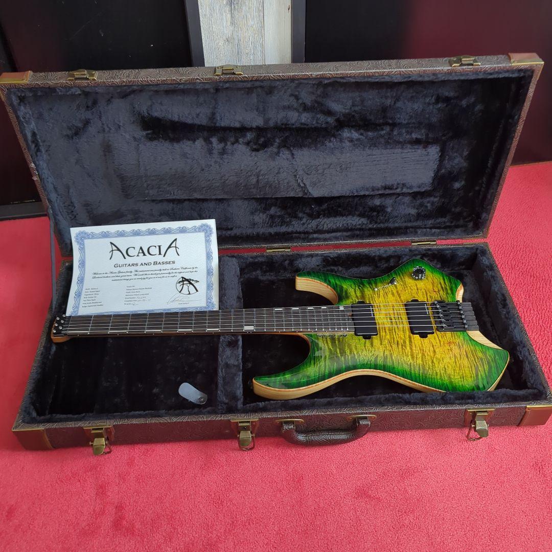 ACACIA GUITARS Medusa6 ヘッドレスギター 6弦